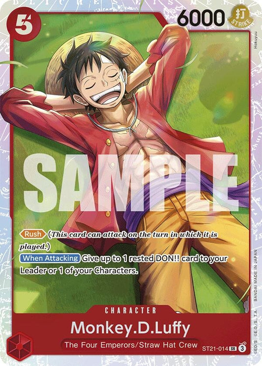 Image for Monkey.D.Luffy (014) (ST21-014) (ST21) - One Piece Card Game