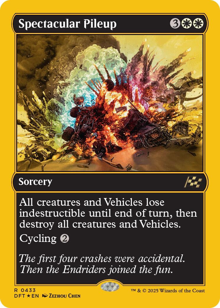 Image for Spectacular Pileup (First-Place Foil) (433) (DFT)