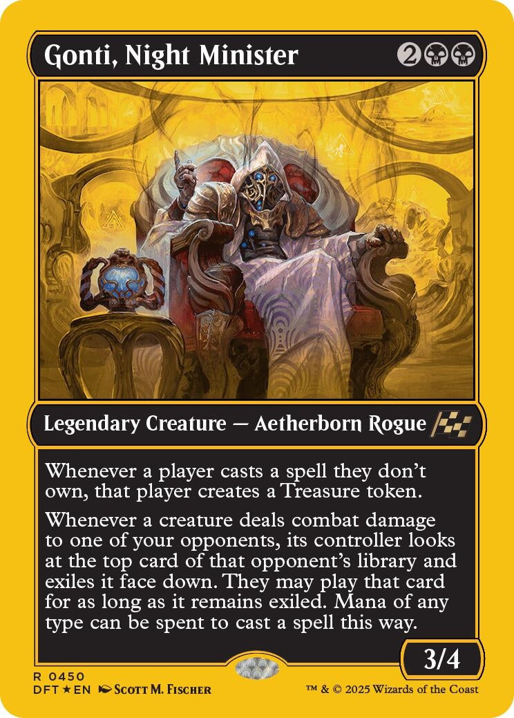 Image for Gonti, Night Minister (First-Place Foil) (450) (DFT)