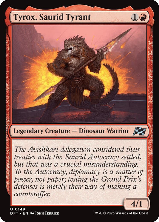 Image for Tyrox, Saurid Tyrant (149) (DFT)