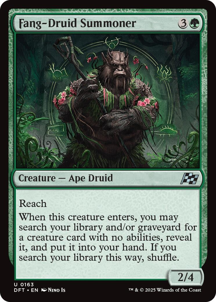 Image for Fang-Druid Summoner (163) (DFT)