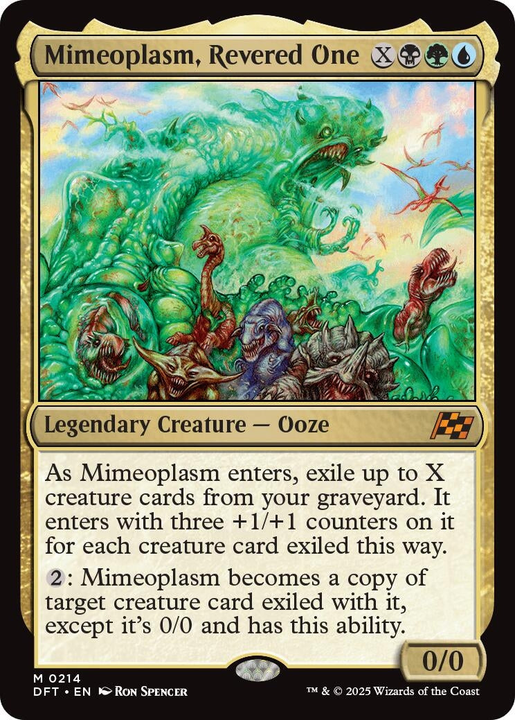 Image for Mimeoplasm, Revered One (214) (DFT)