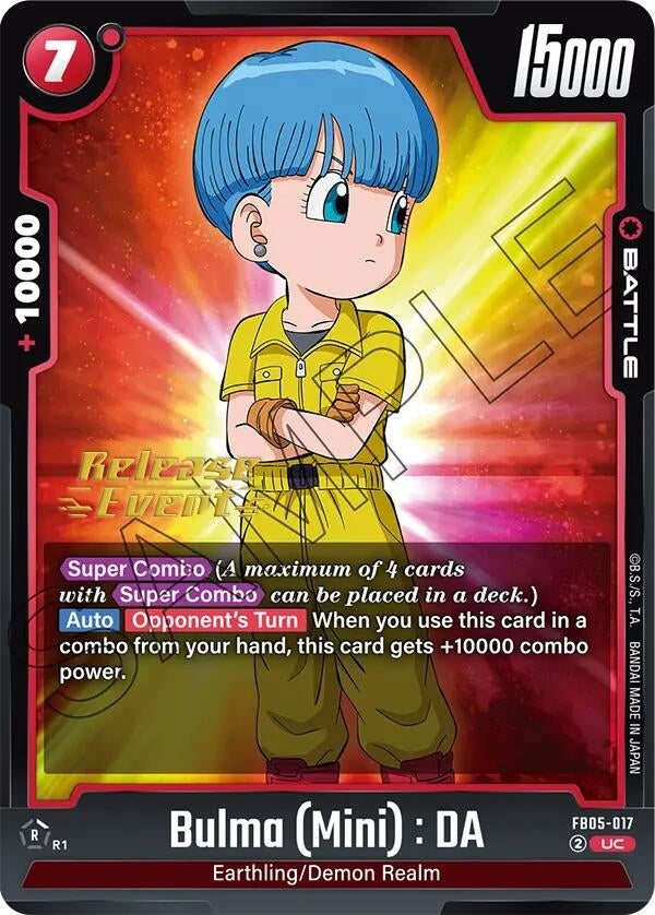 Image for Bulma (Mini) : DA (FB05-017) [FB05_PR]