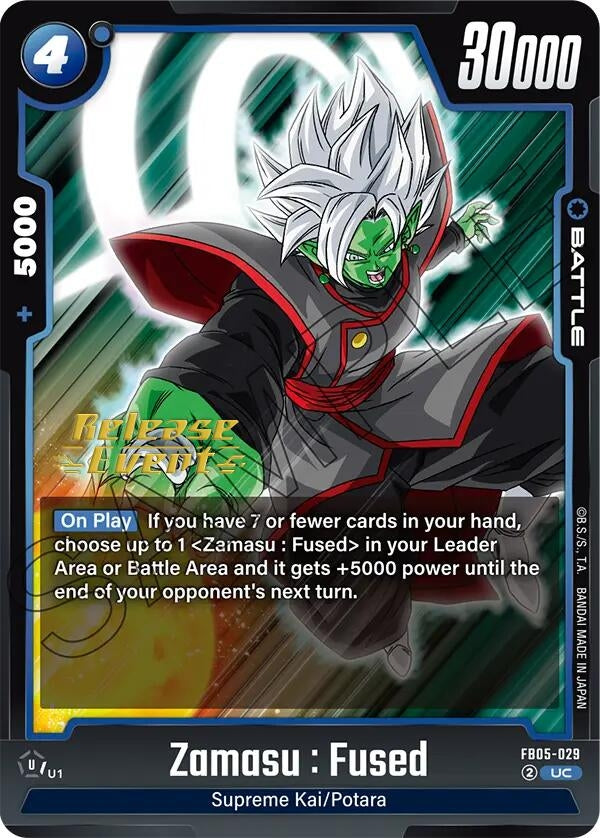 Image for Zamasu : Fused (FB05-029) [FB05_PR]