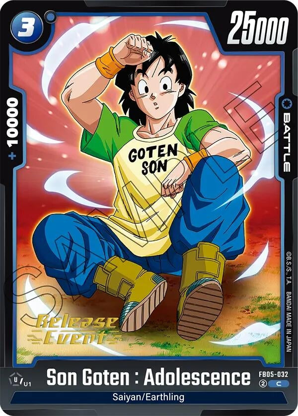 Image for Son Goten : Adolescence (FB05-032) [FB05_PR]