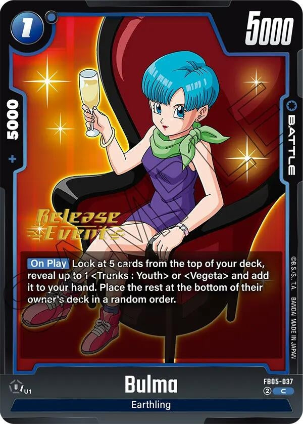Image for Bulma - FB05-037 (FB05-037) [FB05_PR]