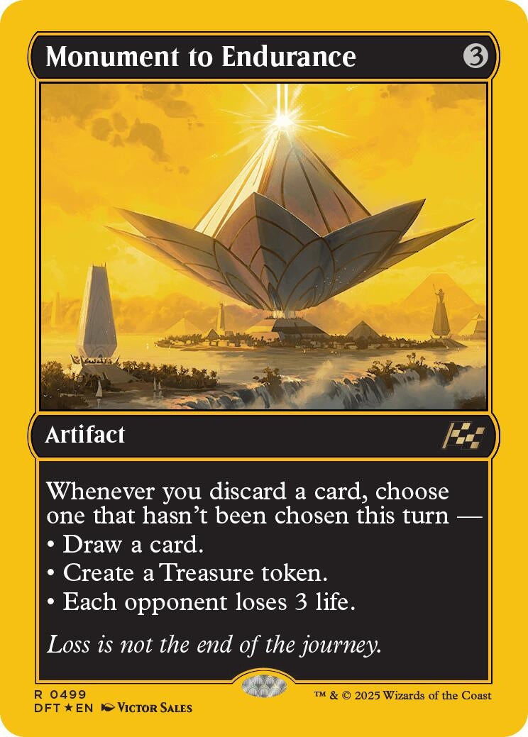 Image for Monument to Endurance (First-Place Foil) (499) (DFT)