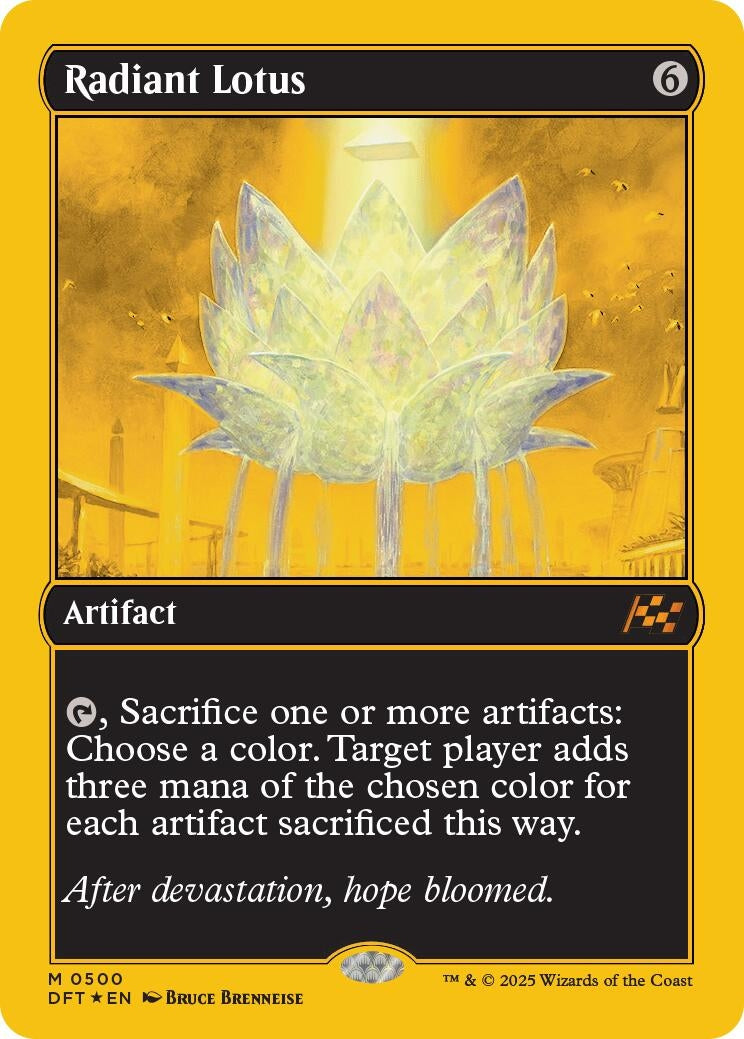Image for Radiant Lotus (First-Place Foil) (500) (DFT)