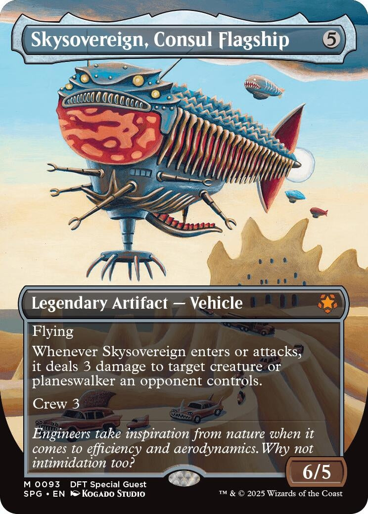 Image for Skysovereign, Consul Flagship (Borderless) (93) [Special Guests]