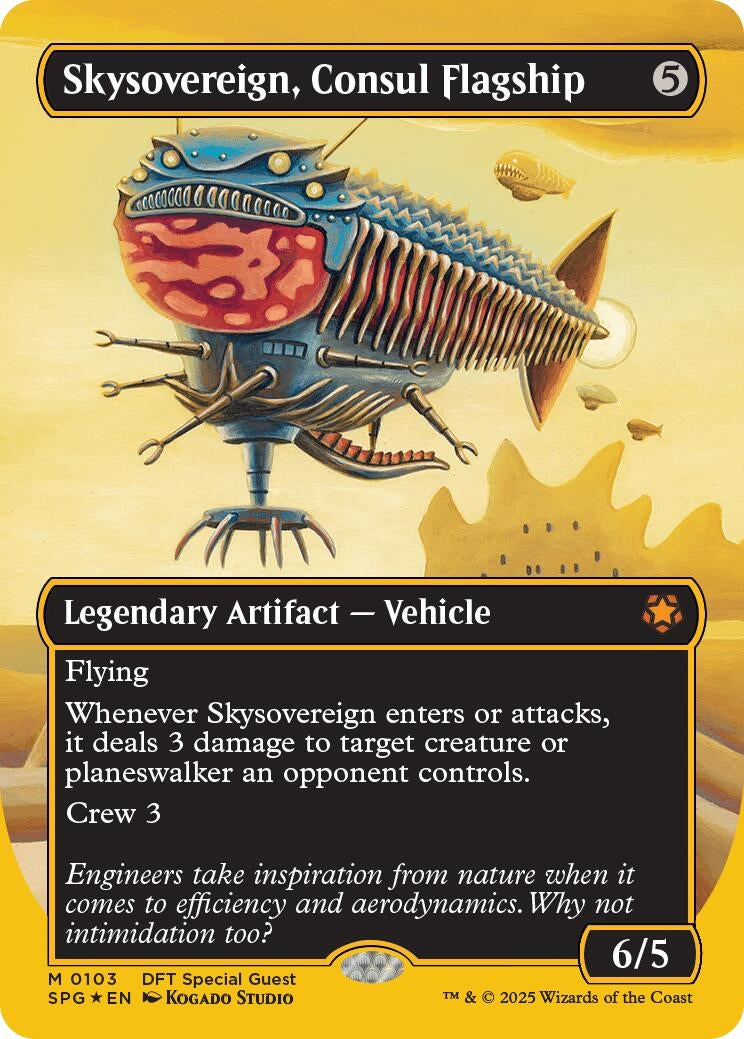 Image for Skysovereign, Consul Flagship (First-Place Foil) (103) [Special Guests]