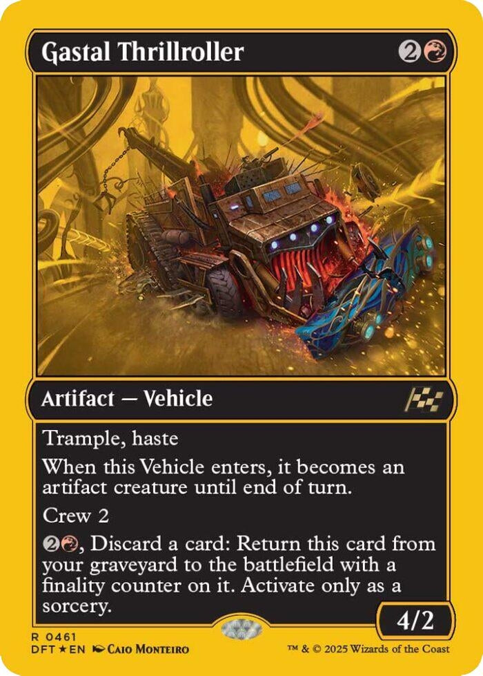 Image for Gastal Thrillroller (First-Place Foil) (461) (DFT)