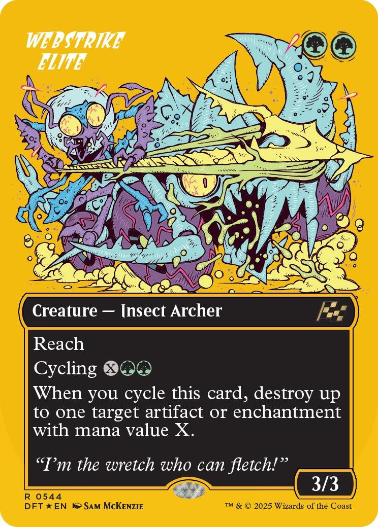Image for Webstrike Elite (Borderless) (First-Place Foil) (455) (DFT)