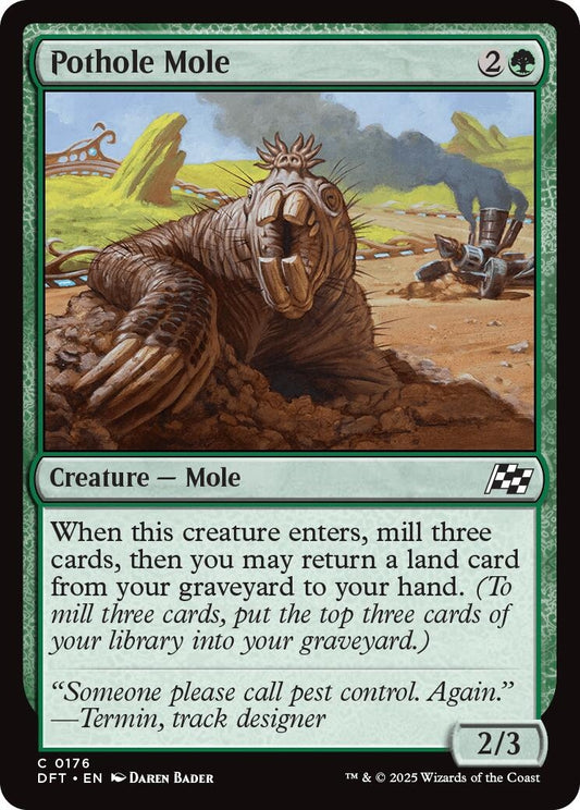 Image for Pothole Mole (176) (DFT)