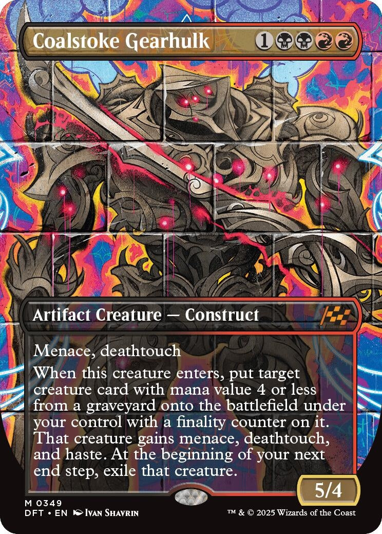 Image for Coalstoke Gearhulk (Borderless) (349) (DFT)