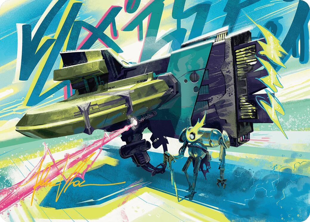 Image for Salvation Engine Art Card (Gold-Stamped Signature) (36) [AADFT]