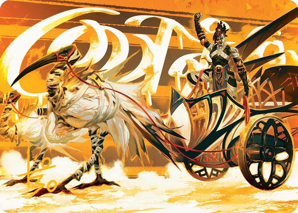 Image for Skyseer's Chariot Art Card (Gold-Stamped Signature) (35) [AADFT]