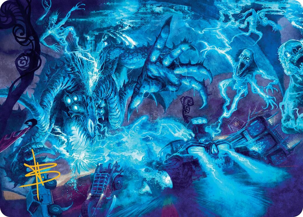 Image for The Speed Demon Art Card (Gold-Stamped Signature) (18) [AADFT]