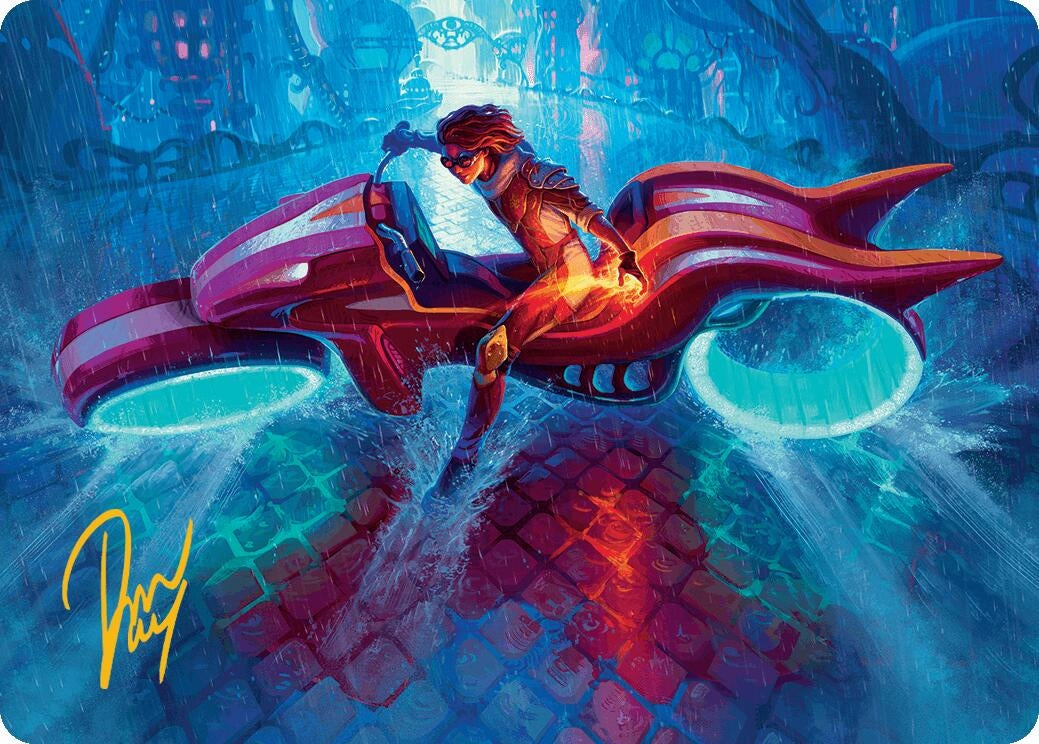 Image for Chandra, Spark Hunter Art Card (Gold-Stamped Signature) (20) [AADFT]