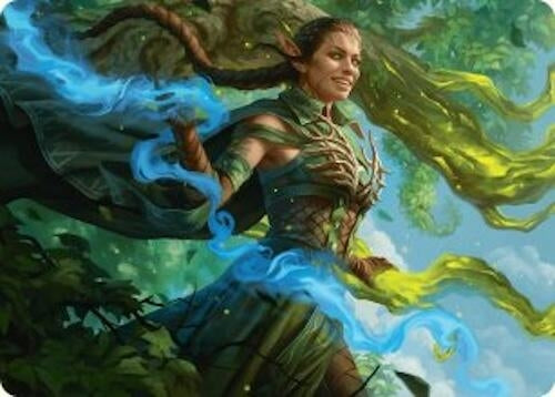 Image for Nissa, Worldsoul Speaker Art Card (31) [AADFT]