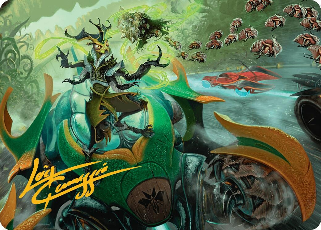 Image for Aatchik, Emerald Radian Art Card (15/54) (Gold-Stamped Signature) (15) [AADFT]
