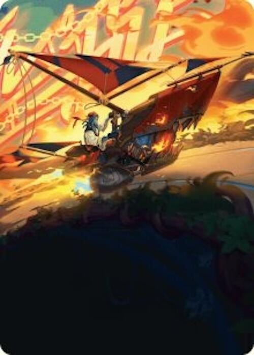 Image for Boosted Sloop Art Card (47) [AADFT]