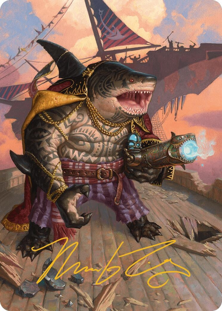 Image for Captain Howler, Sea Scourge Art Card (4/54) (Gold-Stamped Signature) (4) [AADFT]