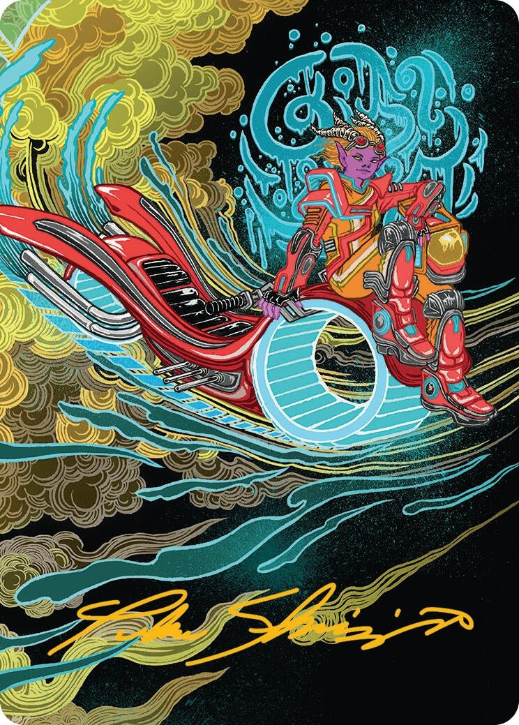 Image for Cloudspire Skycycle Art Card (Gold-Stamped Signature) (44) [AADFT]