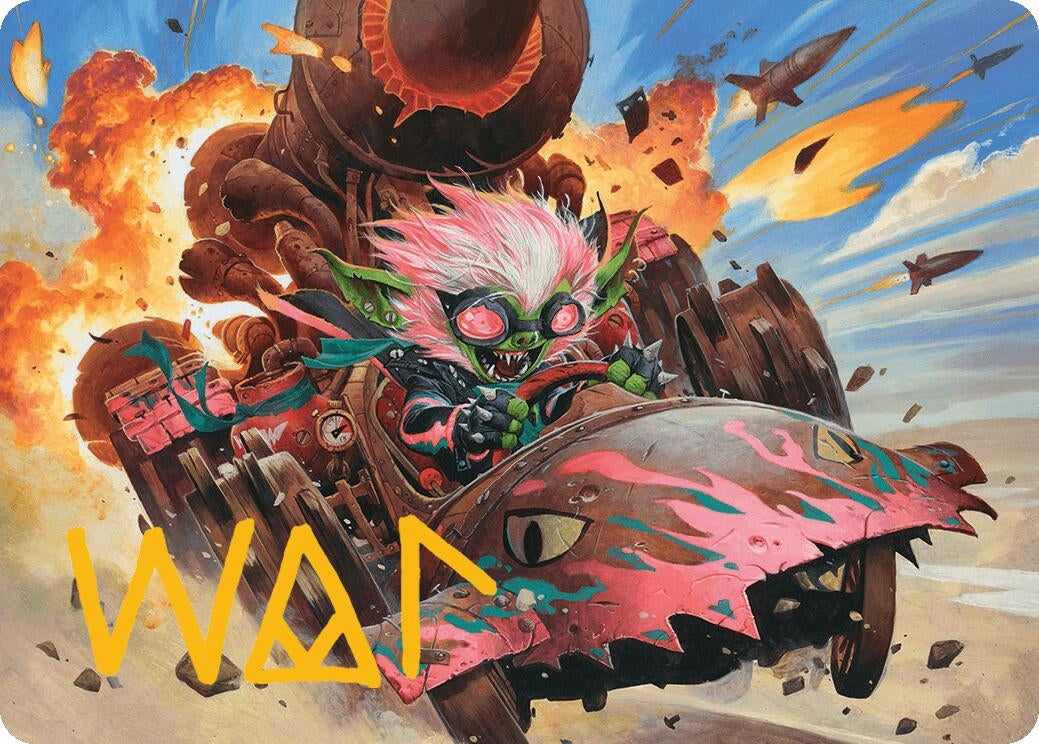 Image for Redshift, Rocketeer Chief Art Card (Gold-Stamped Signature) (13) [AADFT]