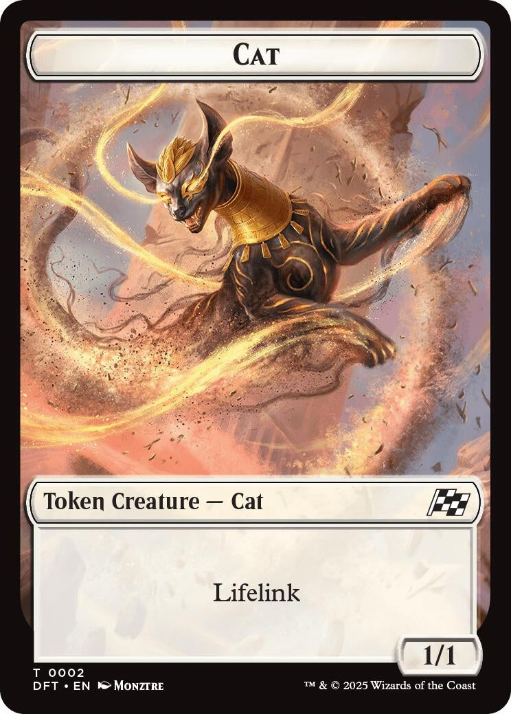 Image for Cat // Thopter (0010) Double-Sided Token (2 // 10) (DFT)