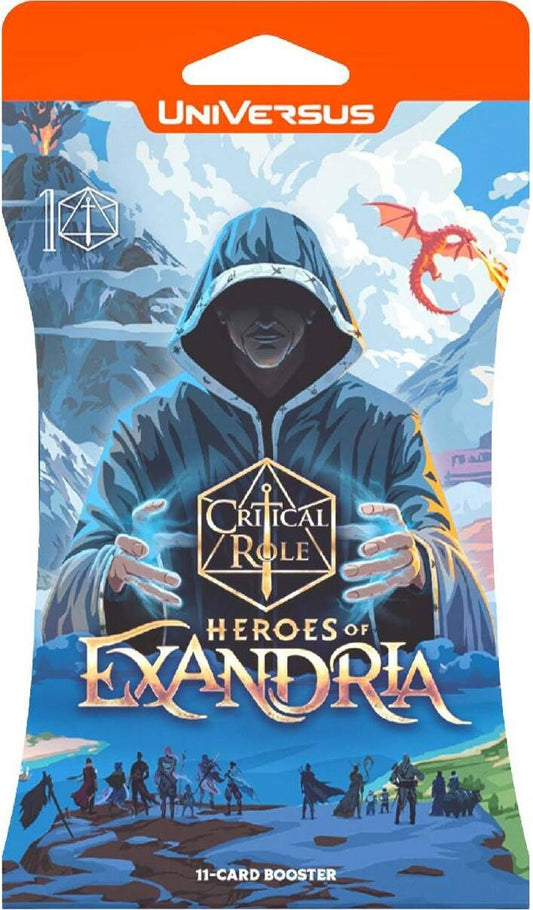 Image for Critical Role: Heroes of Exandria Hanging Booster Pack - UniVersus