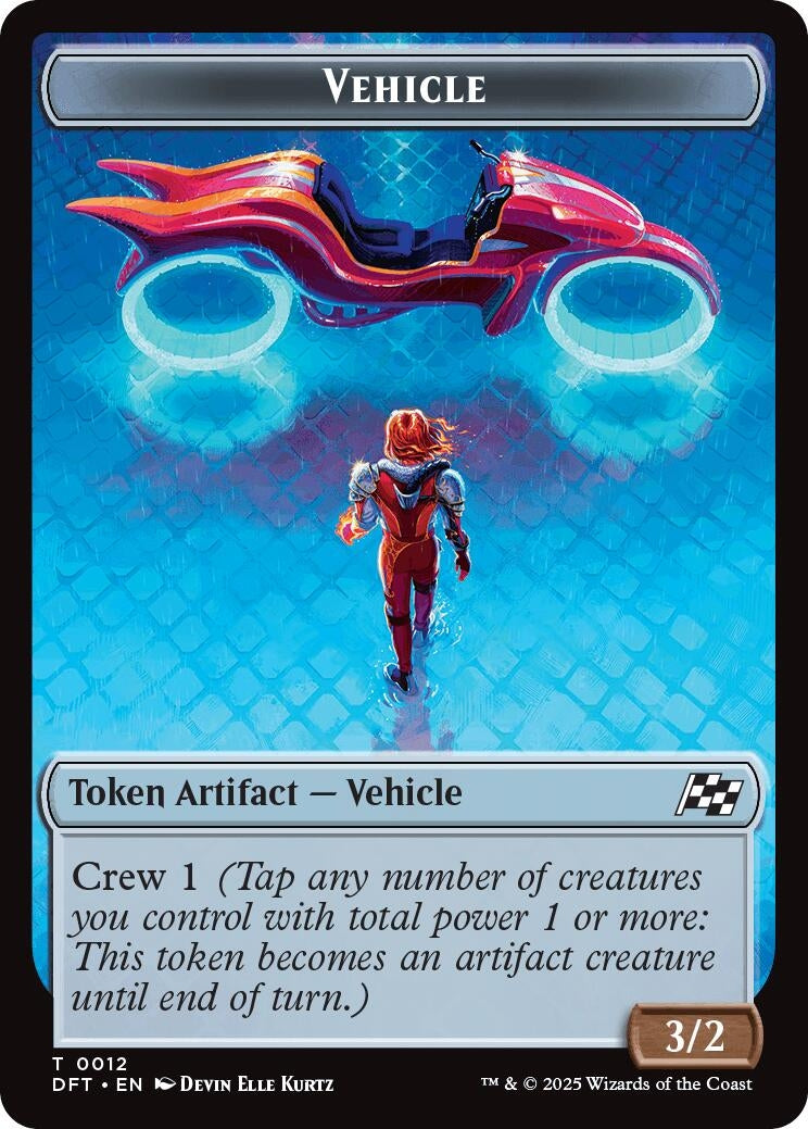 Image for Vehicle // Pilot Double-Sided Token (12 // 1) (DFT)