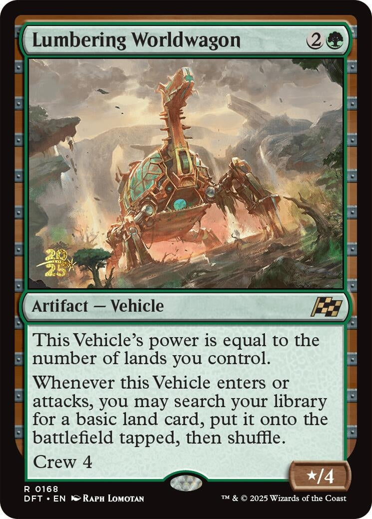 Image for Lumbering Worldwagon (168) [PRE]