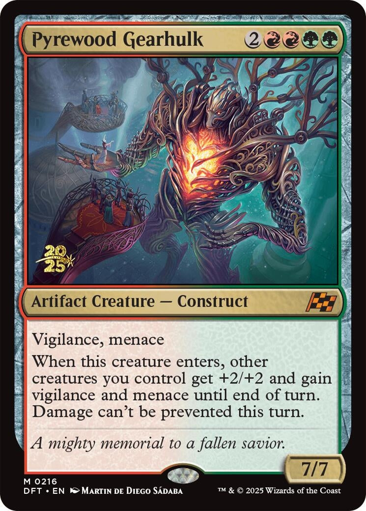 Image for Pyrewood Gearhulk (216) [PRE]