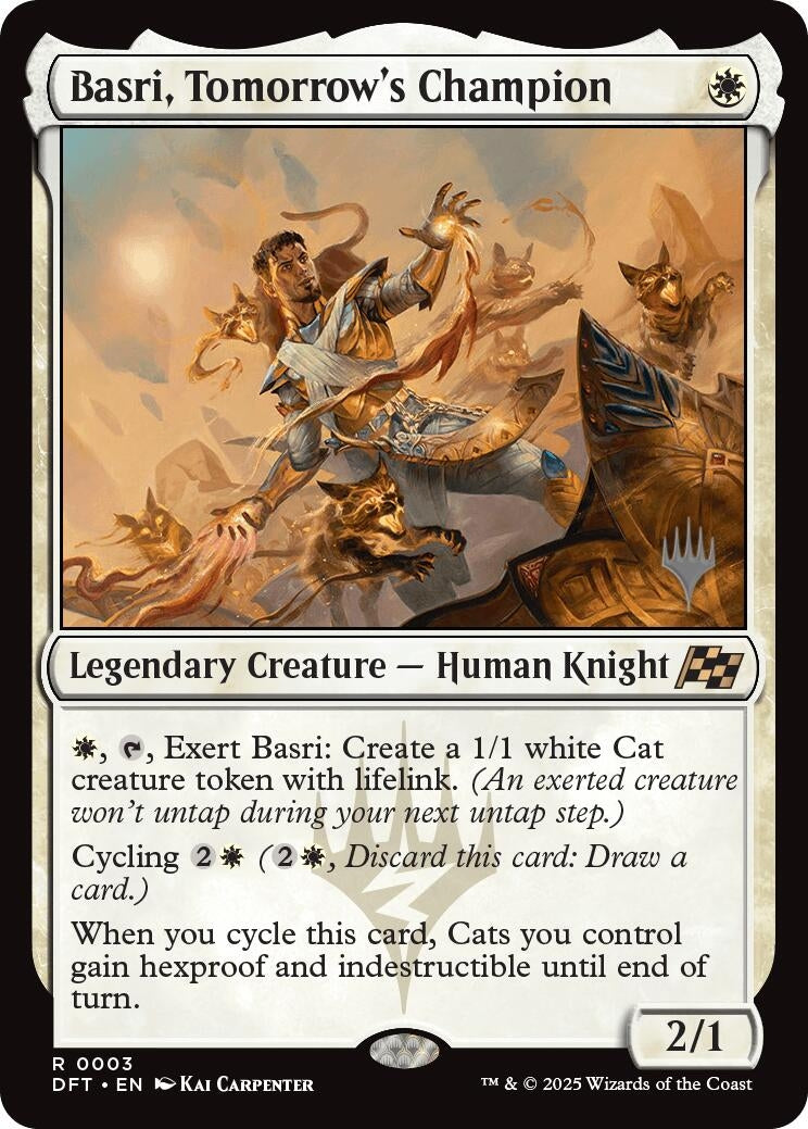 Image for Basri, Tomorrow's Champion (3) [Promo Pack: Aetherdrift]