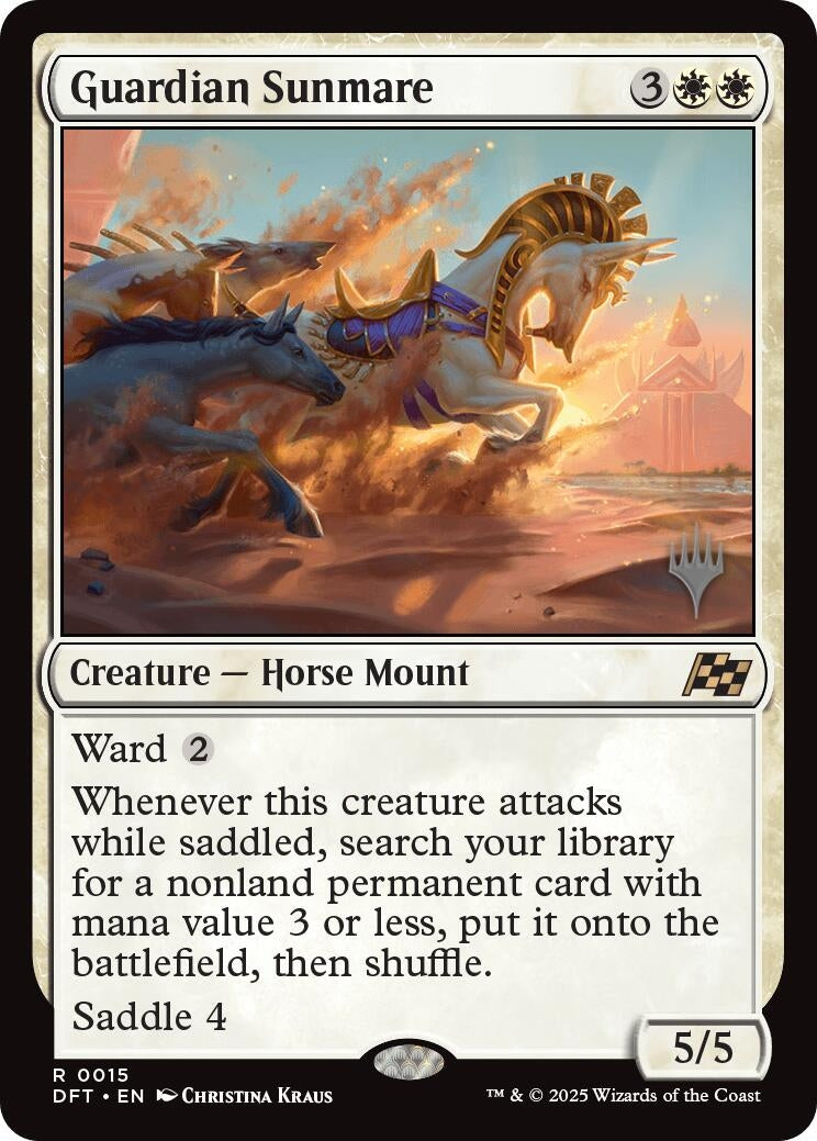 Image for Guardian Sunmare (15) [Promo Pack: Aetherdrift]