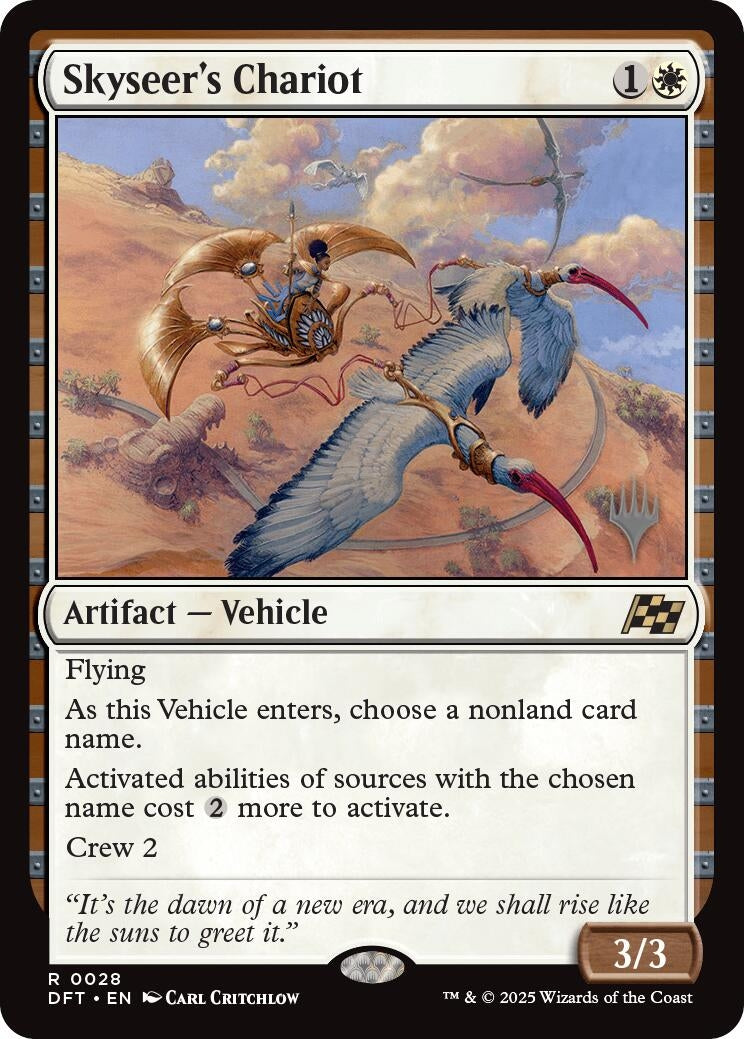 Image for Skyseer's Chariot (28) [Promo Pack: Aetherdrift]