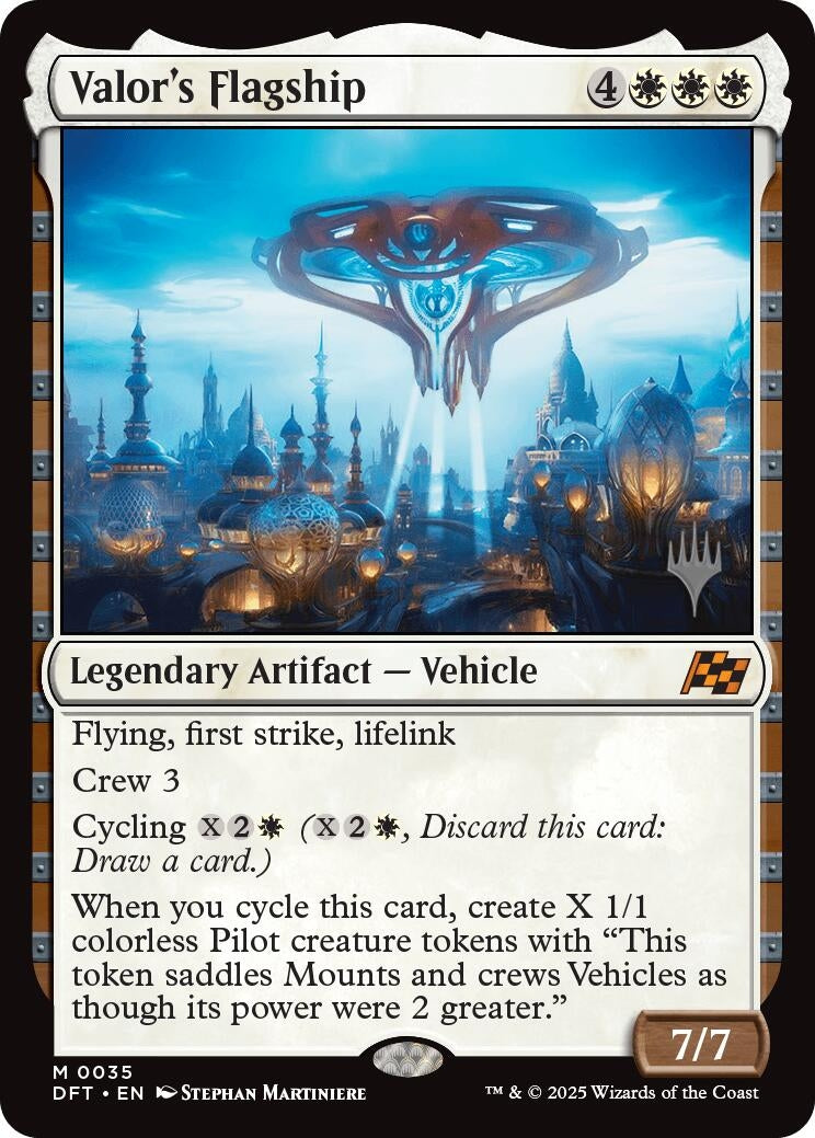 Image for Valor's Flagship (35) [Promo Pack: Aetherdrift]