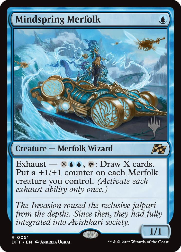 Image for Mindspring Merfolk (51) [Promo Pack: Aetherdrift]