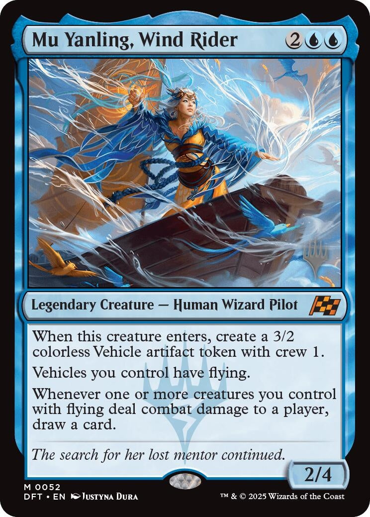 Image for Mu Yanling, Wind Rider (52) [Promo Pack: Aetherdrift]