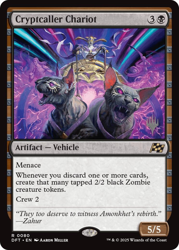 Image for Cryptcaller Chariot (80) [Promo Pack: Aetherdrift]