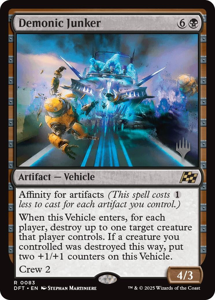 Image for Demonic Junker (83) [Promo Pack: Aetherdrift]