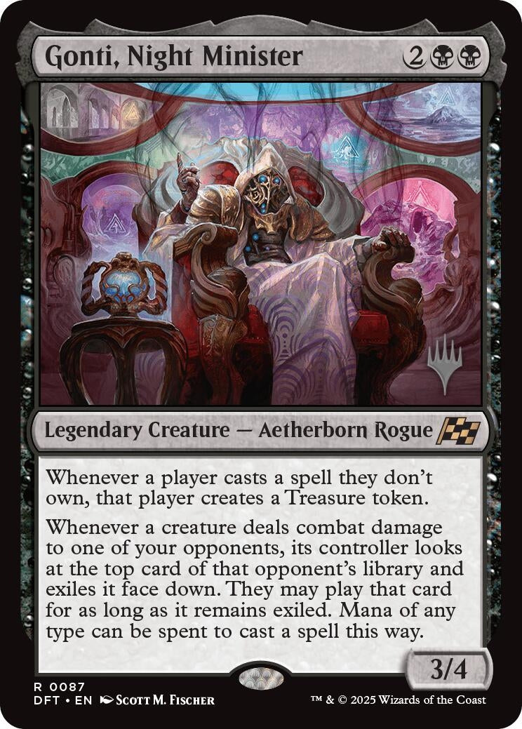 Image for Gonti, Night Minister (87) [Promo Pack: Aetherdrift]