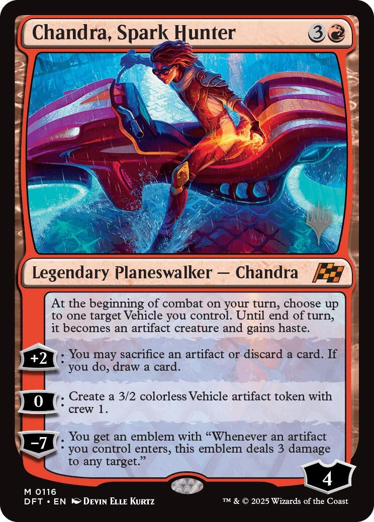 Image for Chandra, Spark Hunter (116) [Promo Pack: Aetherdrift]