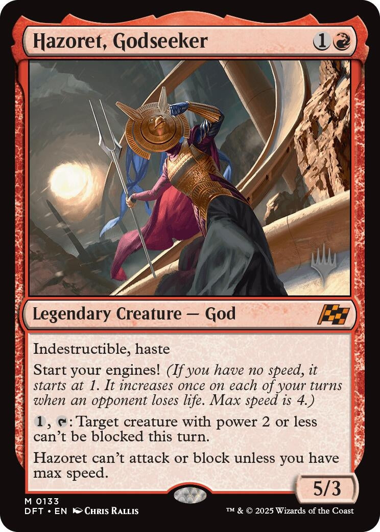 Image for Hazoret, Godseeker (133) [Promo Pack: Aetherdrift]