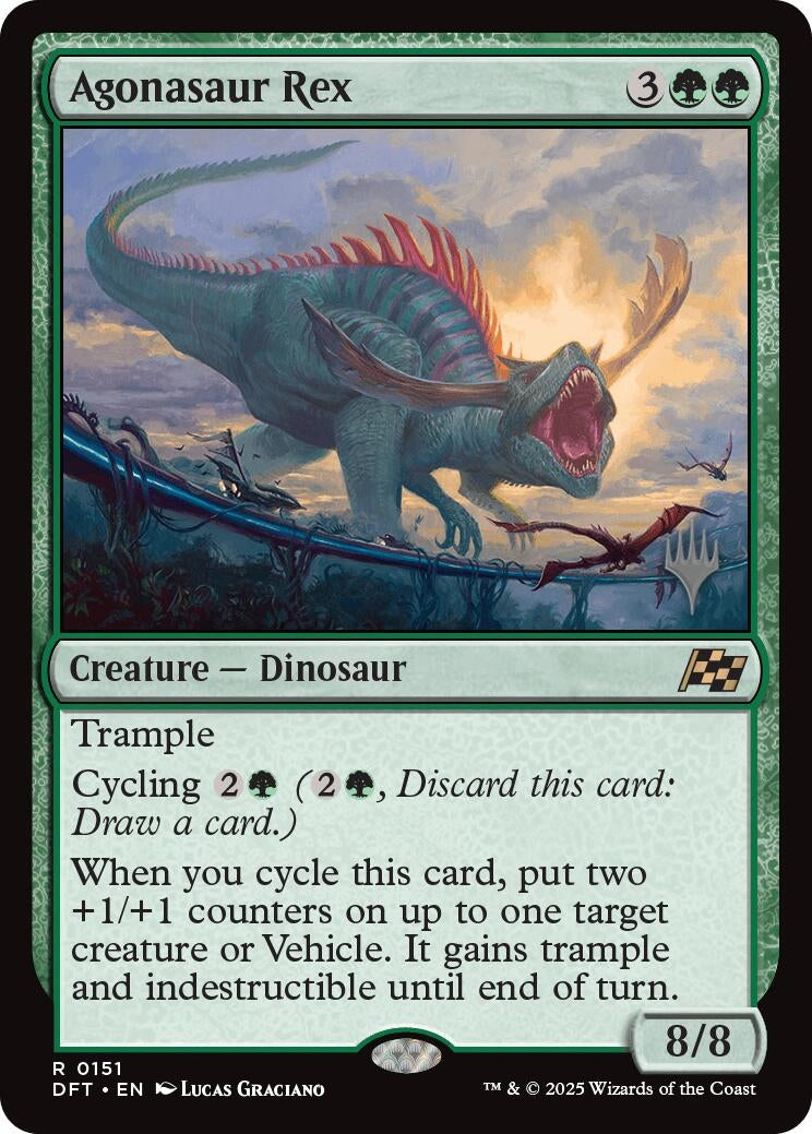 Image for Agonasaur Rex (151) [Promo Pack: Aetherdrift]