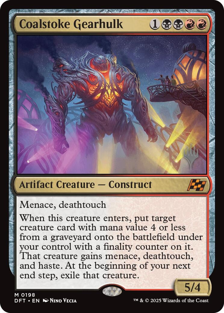 Image for Coalstoke Gearhulk (198) [Promo Pack: Aetherdrift]