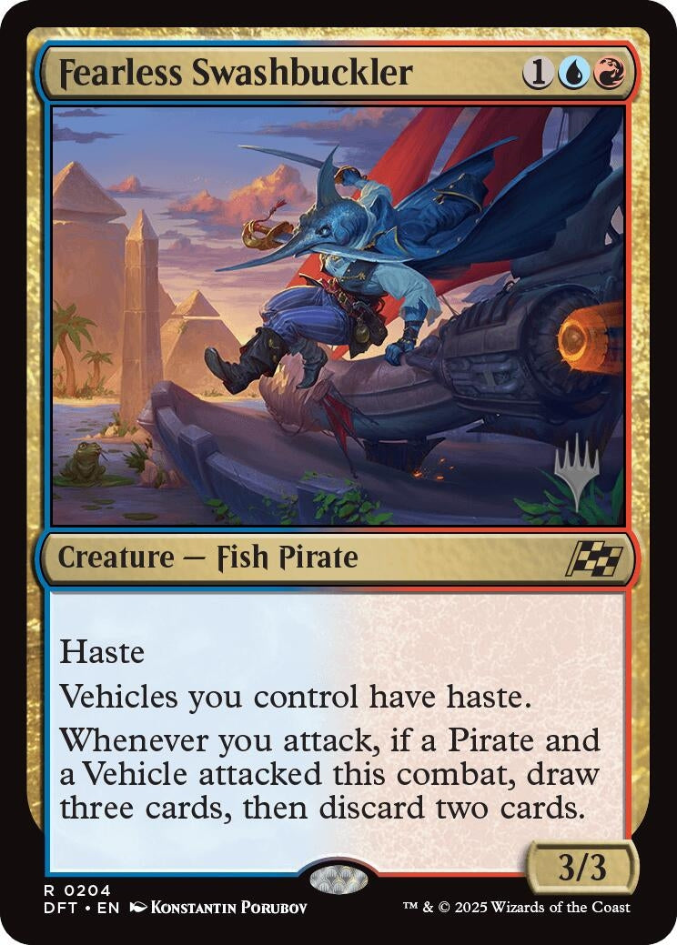 Image for Fearless Swashbuckler (204) [Promo Pack: Aetherdrift]