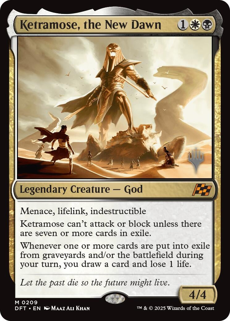Image for Ketramose, the New Dawn (209) [Promo Pack: Aetherdrift]