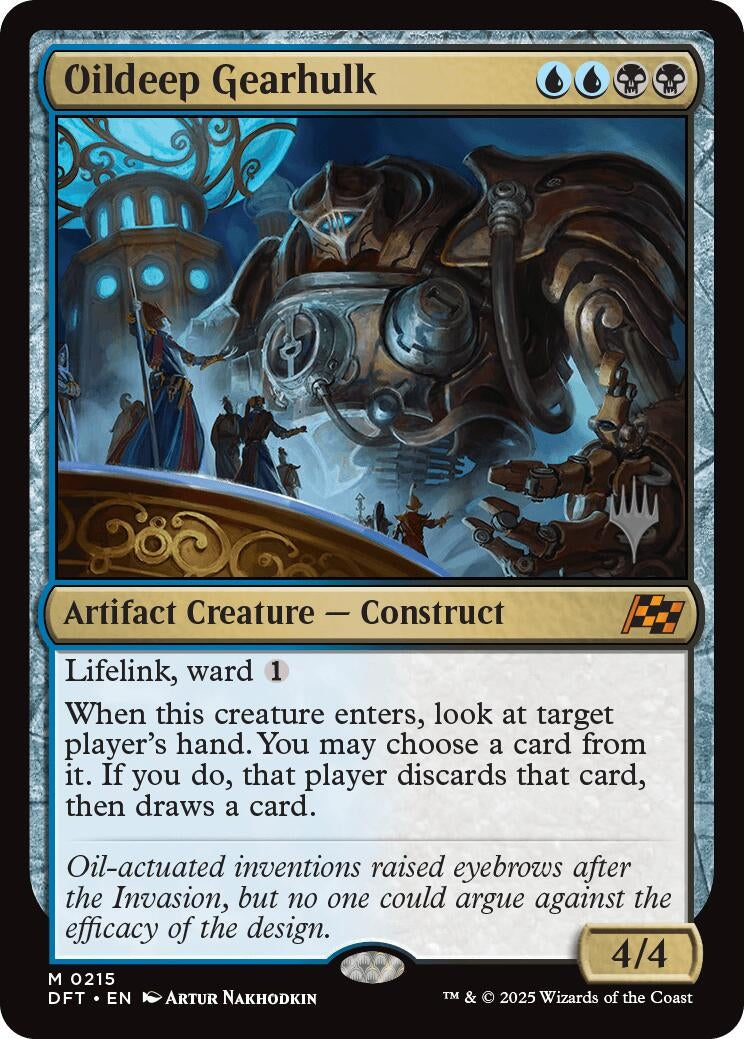 Image for Oildeep Gearhulk (215) [Promo Pack: Aetherdrift]