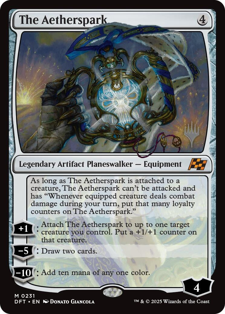 Image for The Aetherspark (231) [Promo Pack: Aetherdrift]